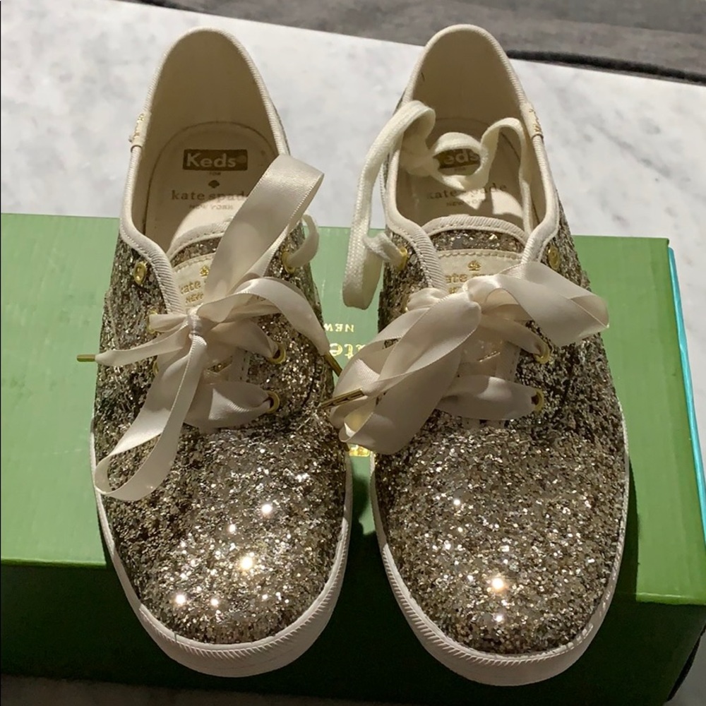 Kate Spade Glitter Keds